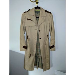 Kenneth Cole reaction trench coat vintage